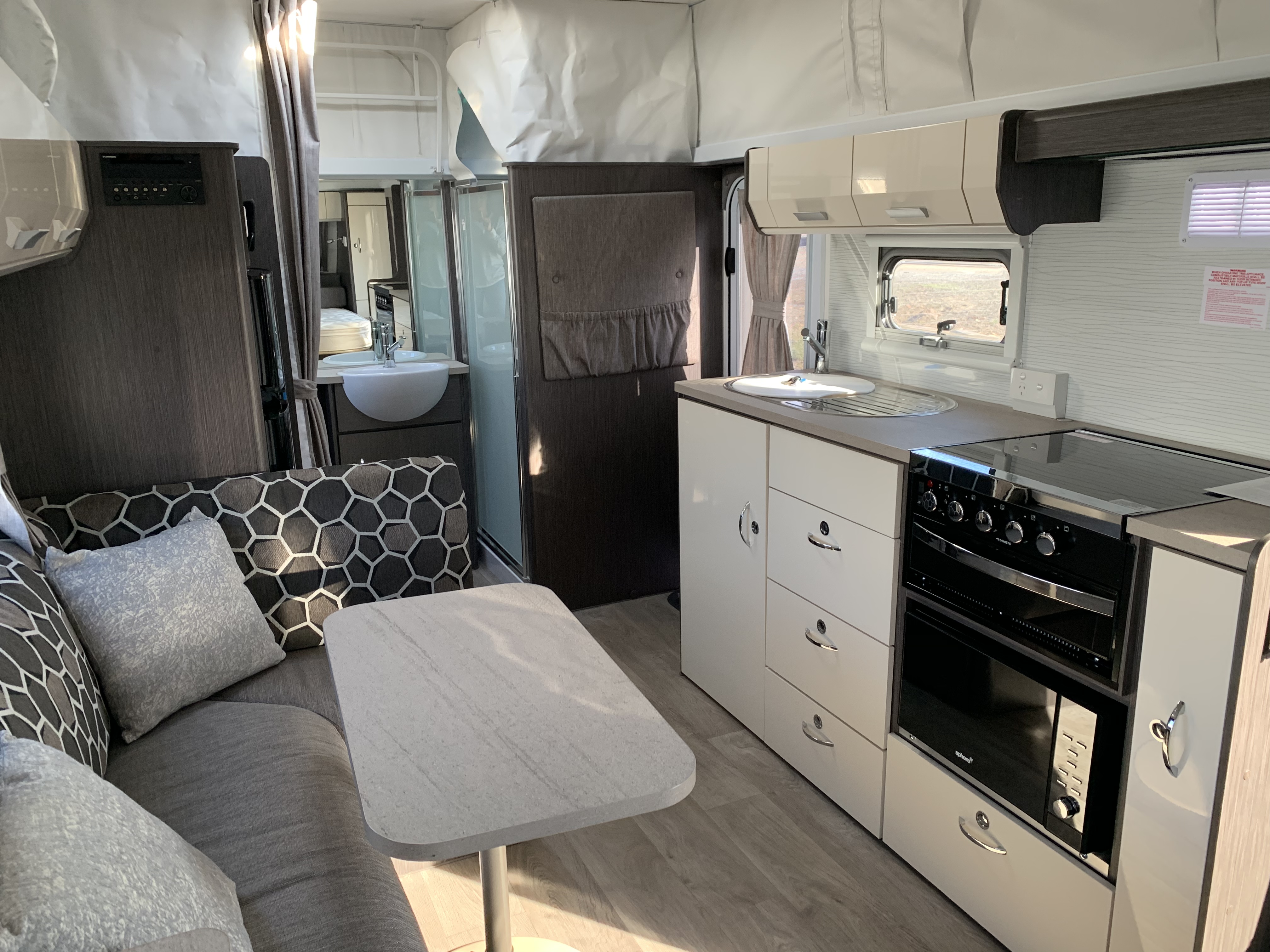 jayco journey set up