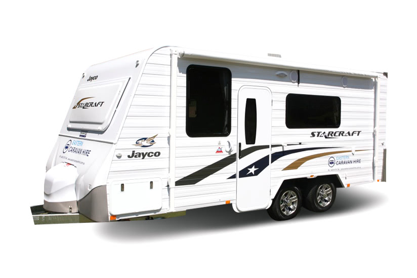Eastern Caravan Hire Jayco starcraft image outside