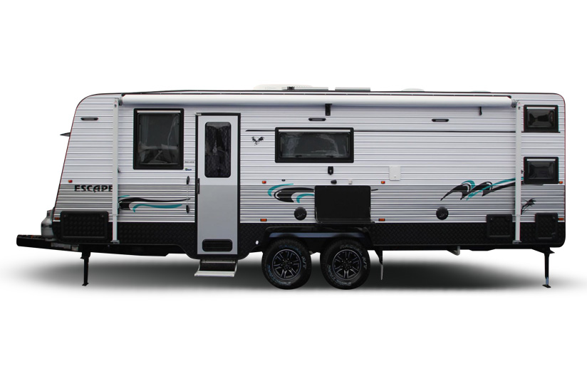 Eastern Caravan Hire paramount external escape